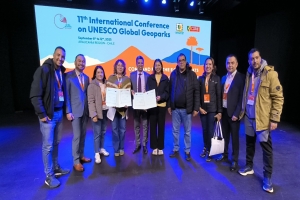 Khorat UNESCO Global Geopark, Thailand, has signed a Memorandum of Understanding (MoU) with Yangan-Tau UNESCO Global Geopark, Russia., during the 11th International Conference on UNESCO Global Geopark